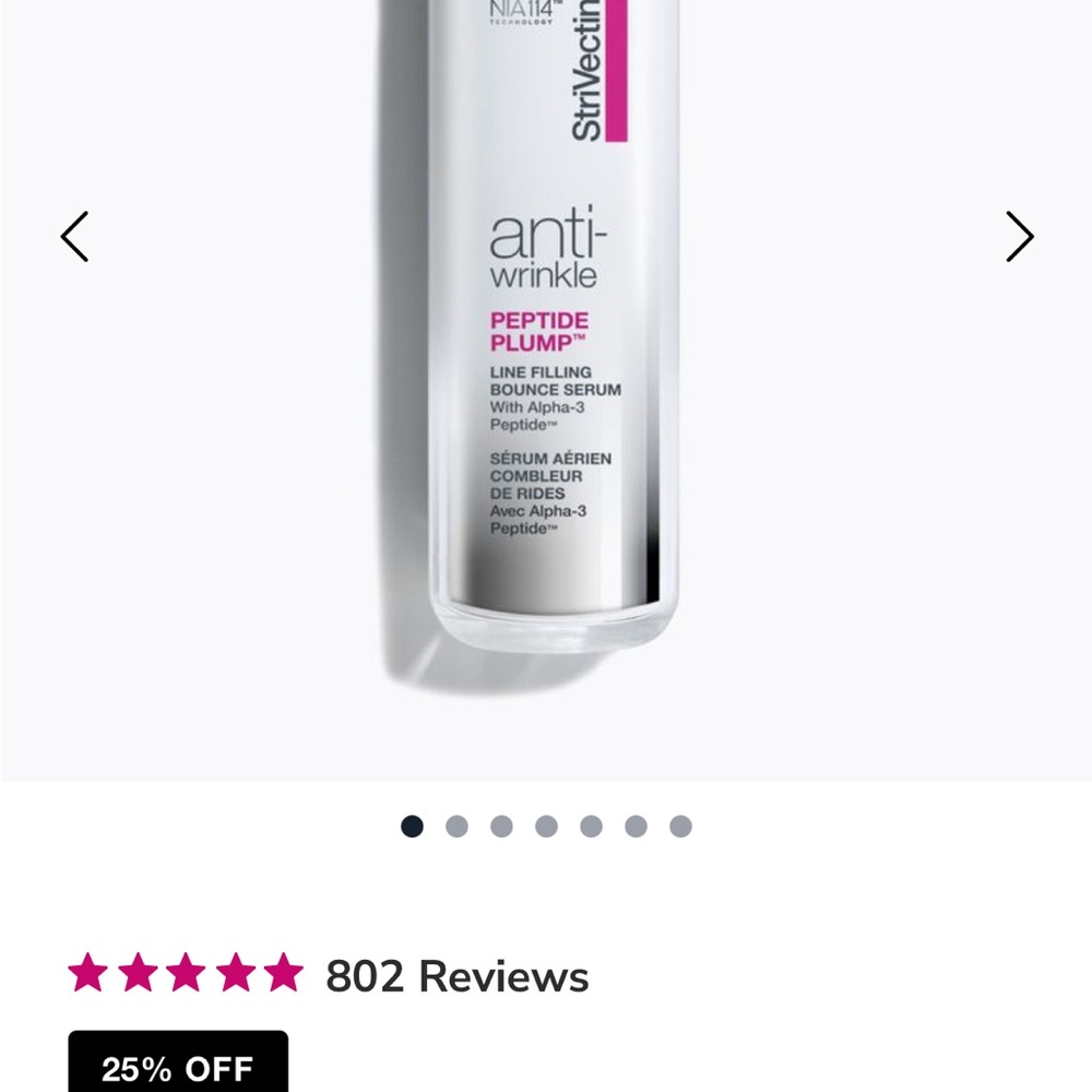 StriVectin Peptide Plump Serum - White and Pink